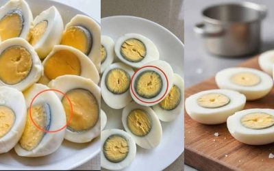 പുഴുങ്ങിയ മുട്ട മുറിയ്ക്കുമ്പോൾ മഞ്ഞക്കരുവിന് ചുറ്റും ചാരനിറത്തിലോ പച്ച നിറത്തിലോ ഉളള വളയം ശ്രദ്ധിച്ചിട്ടുണ്ടോ